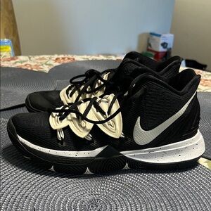 Nike Kids Black and White Athletic Sneakers
